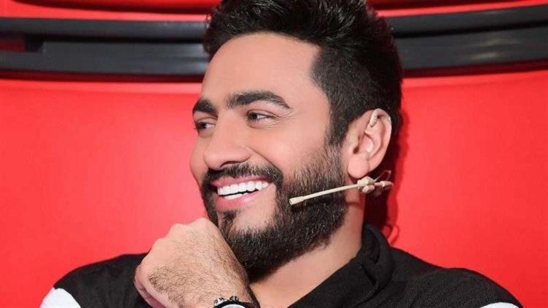 الفنان تامر حسنى