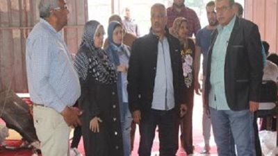 إخلاء معرض شباب الخريجين لعدم سداد الإيجار بالمنصورة