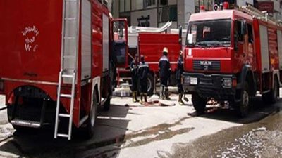 الحماية المدنية تسيطر على حريق بشقة سكنية فى مصر القديمة 