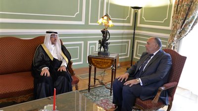 وزير الخارجية يلتقي عضو مجلس الوزراء السعودي لمناقشة سبل تعزيز العلاقات بين الدولتين