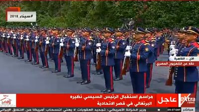 عاجل| مراسم استقبال السيسي لنظيره البرتغالي