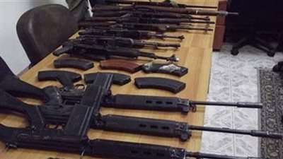 وزارة الداخلية: ضبط 146 متهم بحوزتهم أسلحة غير مرخصة