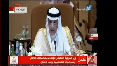 فيديو| وزير الخارجية السعودي: 925 مليون دولار تكلفة مشروعات الإغاثة باليمن 