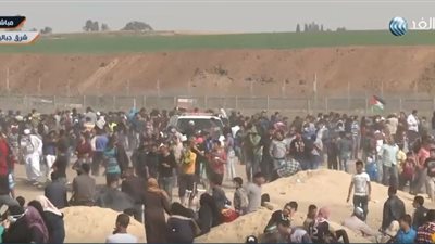 فيديو| إصابة صحفي فلسطيني برصاص الاحتلال في شرق جباليا