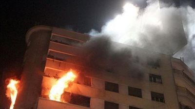 السيطرة على حريق داخل شقة سكنية في حلوان