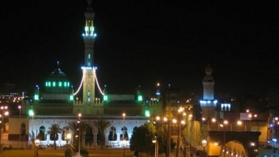 احتفال ليلة الإسراء والمعراج بمسجد سيدي عبد الرحيم القنائي في قنا