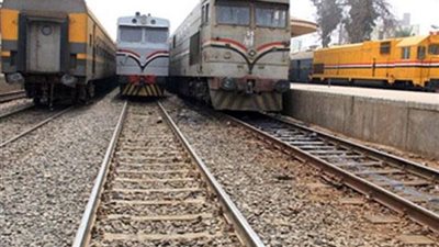 اصطدام قطار بعربة كارو بدون إصابات في الأقصر