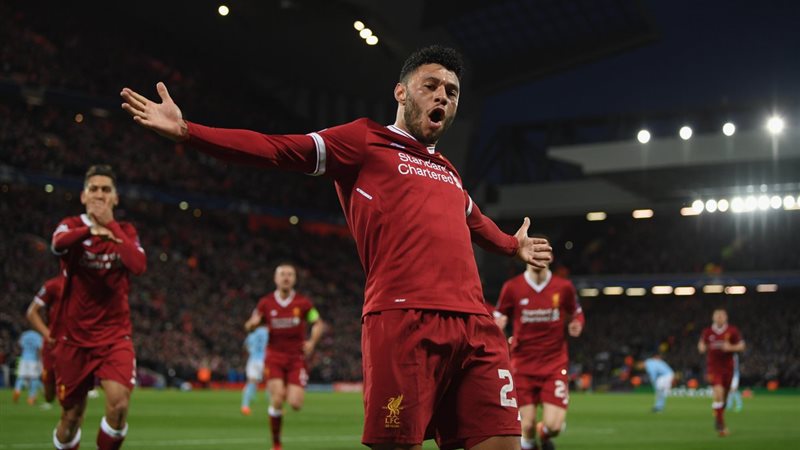 تشامبرلين لاعب ليفربول