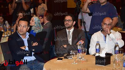 صور| حضور محمد فاروق وهشام حنفي مؤتمر استديو 