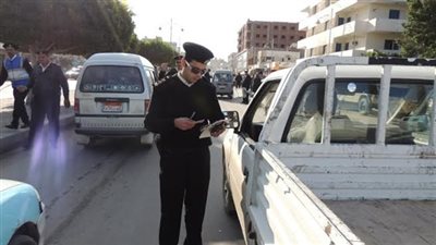 ضبط 1600 مخالفة مرورية مختلفة في الغربية