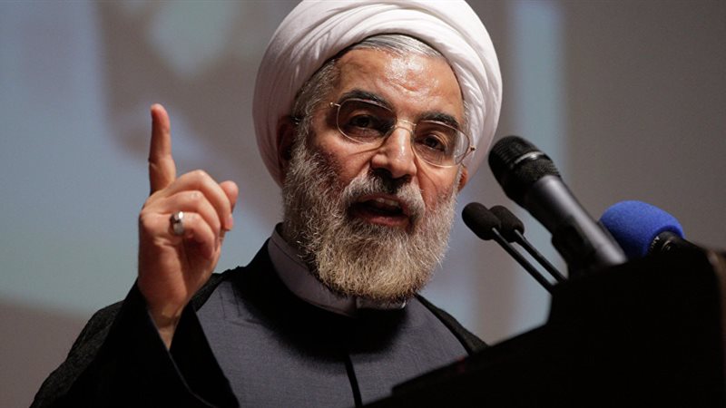 الرئيس الايراني حسن