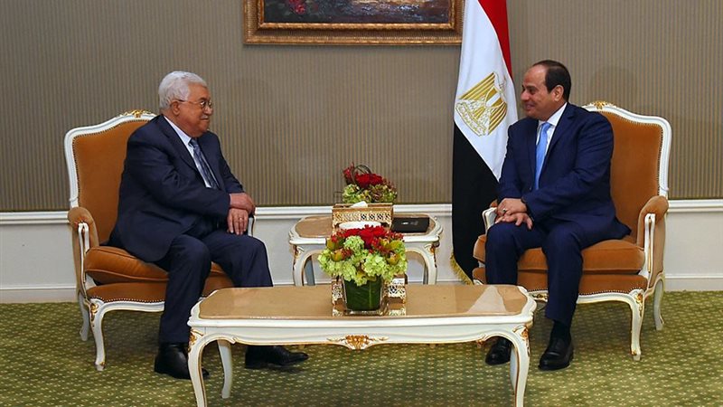 السيسي وأبو مازن