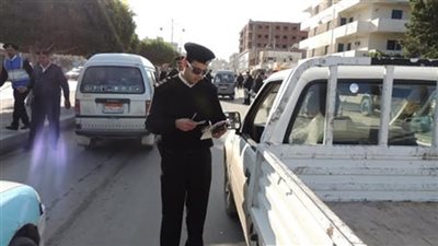 تنفيذ 180 حكم قضائى بينهم مخدرات وإزالة 420 حالة تعدى على الطريق فى حملة أمنية مكبرة بالجيزة 