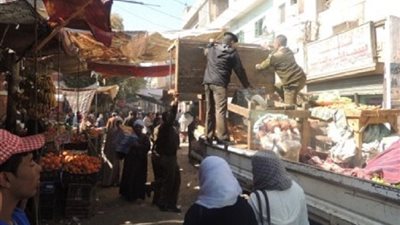 حملة مرافق مكبرة تسفر عن تحرير 4104 محاضر إشغال بالدقهلية