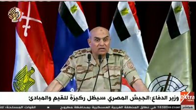 وزير الدفاع : مصر ستظل آمنة بعطاء أبنائها ووحدة نسيجهم الوطني 