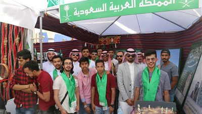 صور|انطلاق احتفالية الشعوب العربية  بجامعة عين شمس