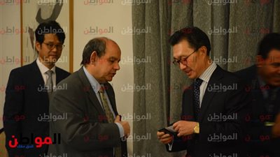 صور| مؤتمر السفير الكوري الجنوبي بالقاهرة لـ 