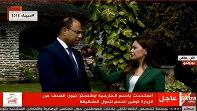 أبو زيد: الرئيس البوروندي طلب الاستفادة من خبرات مصر في مكافحة الإرهاب