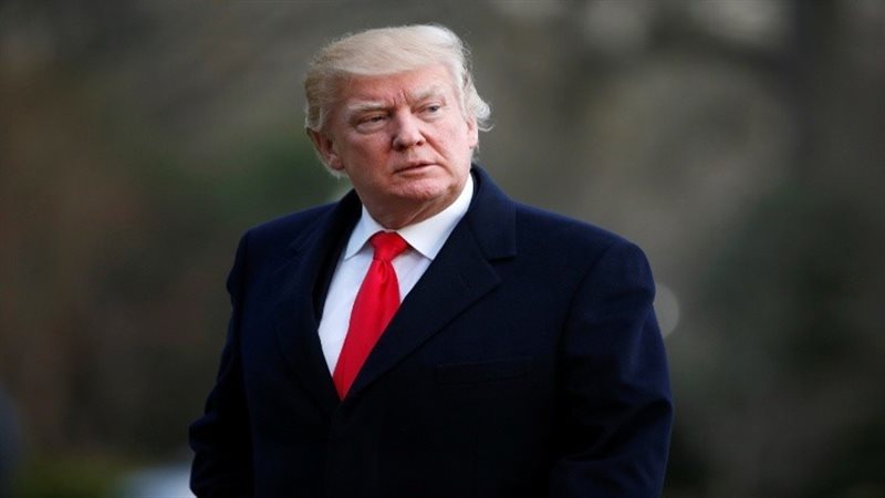 الرئيس الأمريكي دونالد