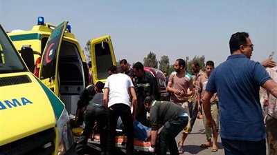 مصرع شخصين بينهم ميكانيكى فى حادث تصادم بالمنوفية 