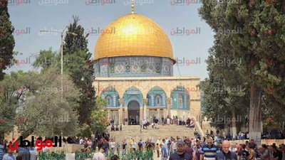 صور| بدء احتشاد الفلسطينيين أمام المسجد الأقصى عقب صلاة الجمعة 