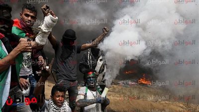 عاجل| مواجهات بين قوات الاحتلال وشبان فلسطينيين في منطقة باب الزاوية بالخليل