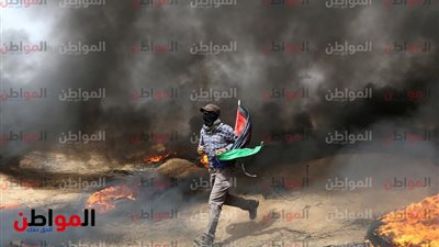 بث مباشر للاشتباكات فى نابلس بين الشبان الفلسطينيين والاحتلال 