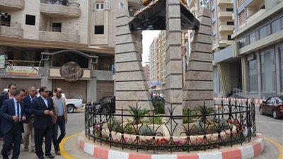 محافظ الغربية يفتتح شارع النقيب محمود الكومى 