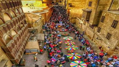 اليوم إنطلاق مهرجان الطبول في شارع المعز لدين الله الفاطمي .. أكبر متحف مفتوح للآثار الإسلامية في العالم
