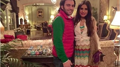 ريهام أيمن وشريف رمزي في صورة رومانسية جديدة