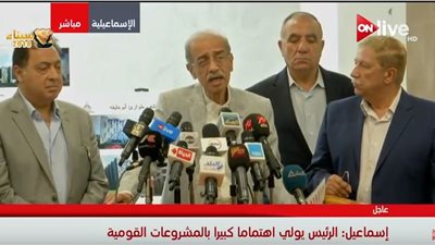 فيديو| إسماعيل: الرئيس يولي اهتمامًا كبيرًا بالمشروعات القومية 