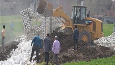حملة إزالات مكبرة لاستعادة 15 ألف و134 مترا بالمنوفية