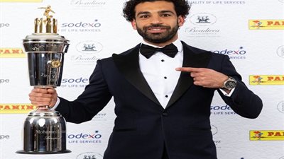 محمد صلاح ثاني عربي يتوج بجائزة أفضل لاعب في إنجلترا