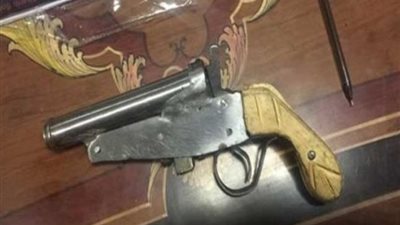 مباحث شبرا تنجح فى ضبط عاطل بحوزته فرد خرطوش 