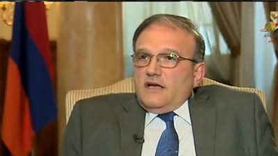 سفير أرمينيا بالقاهرة: نشكر مصر على المساعدة للأرمن طوال السنوات الماضية