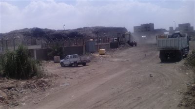 رفع 20 ألف م3 من مقلب القطاوى تمهيداً لإقامة المحطة الوسيطة