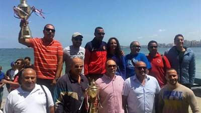 الأهلي يفوز ببطولة الجمهورية لسباحة المياه المفتوحة