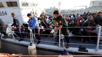 1500 مهاجر أنقذهم خفر السواحل الإيطالي قبالة ليبيا