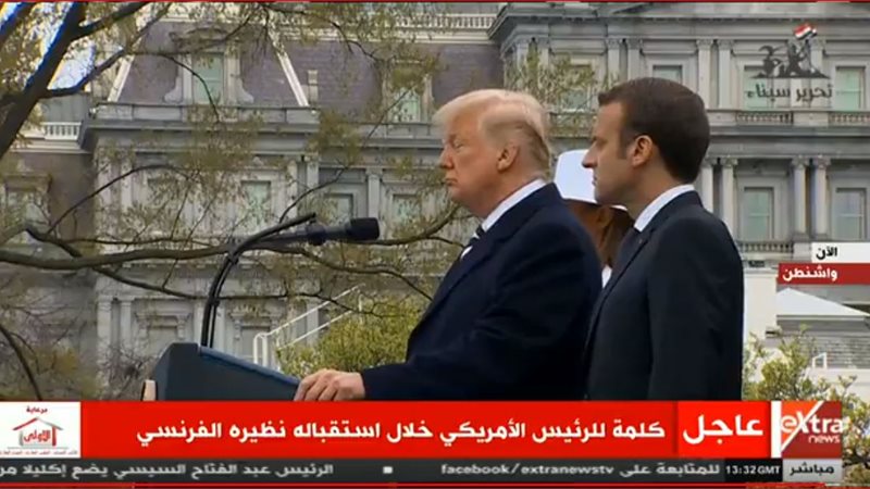 الرئيس الامريكي دونالد