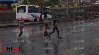 إغلاق كوبري الدقي في الاتجاهين بسبب الأمطار