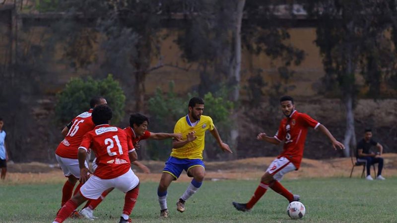 لقطة من المباراة