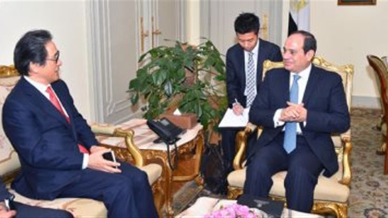 السيسي ورئيس هيئة