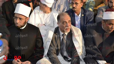 صور| رئيس الطرق الصوفية في احتفالية ليلة النصف من شعبان بالحسين
