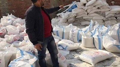 ضبط 3 أطنان ملح غير صالح للاستخدام الآدمى بالقليوبية