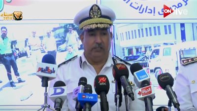 فيديو| الإدارة العامة للمرور: هدفنا الأساسي هو توفير الأمن والسلامة بالشوارع