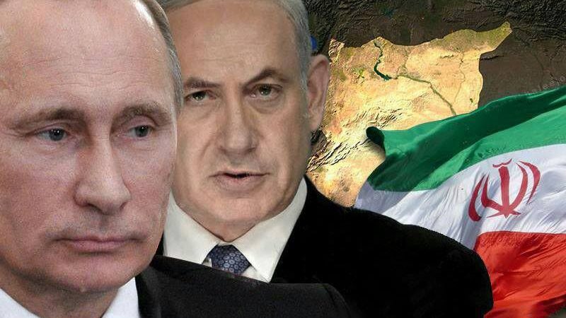 روسيا وإسرائيل وإيران