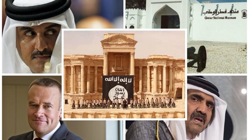 قطر وتهريب الآثار
