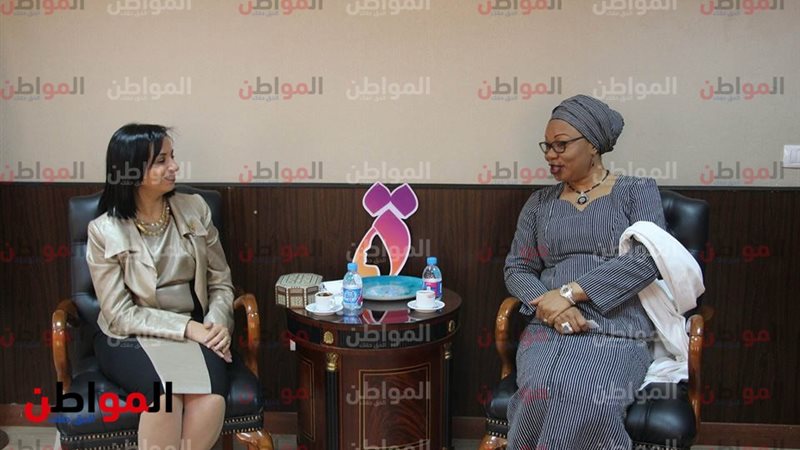 مايا مرسي ووزيرة