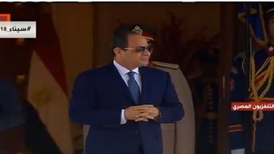 عاجل| مراسم استقبال الرئيس السيسي لنظيره الأوغندي بقصر الاتحادية