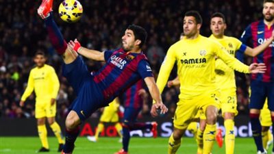 برشلونة يواجه فياريال في لقاء مثير
